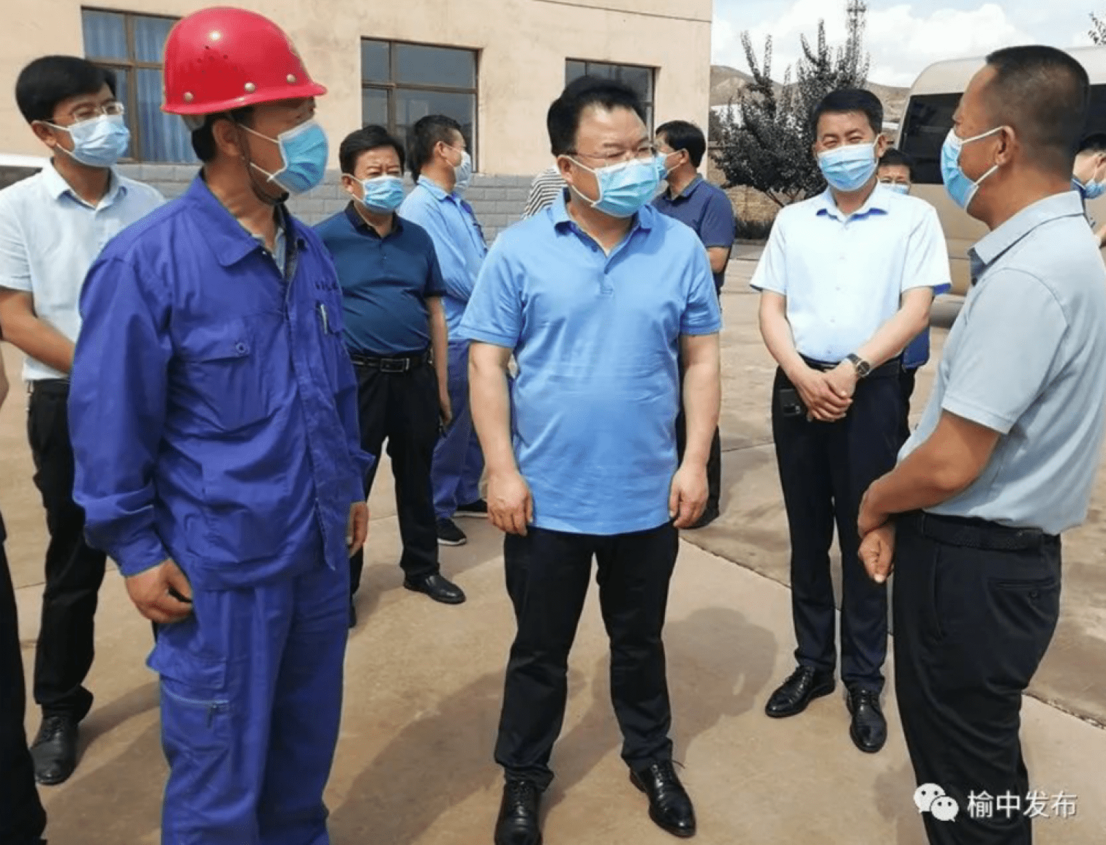 兰州市人大副主任、榆中县委书记冯月旺调研玉得气体公司